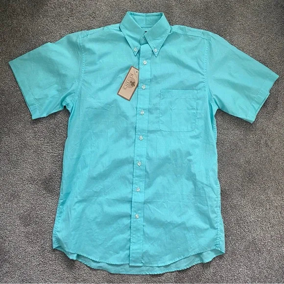 Kevin’s Fine Outdoor Gear & Apparel Men's SS Shirt Seashore Green M - NWT - Picture 2 of 8